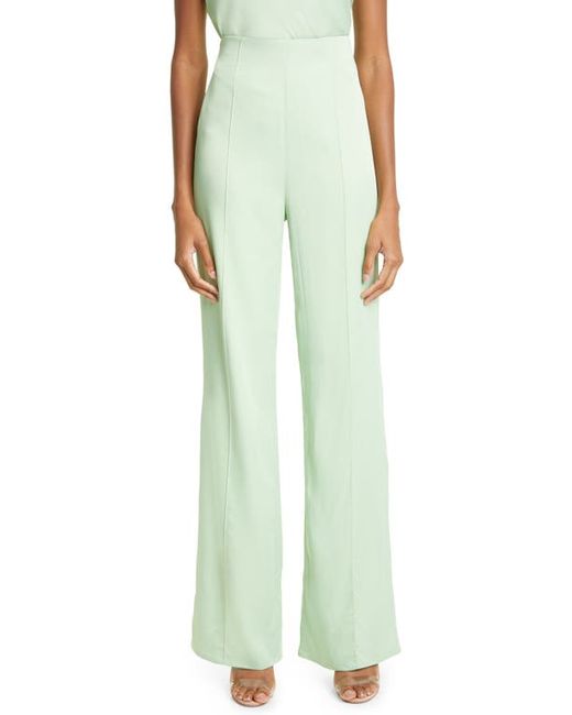 Lapointe Stretch Satin Flare Leg Pants in at