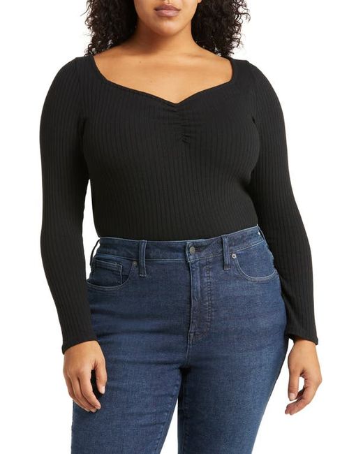 Madewell Sweetheart Rib Top in at