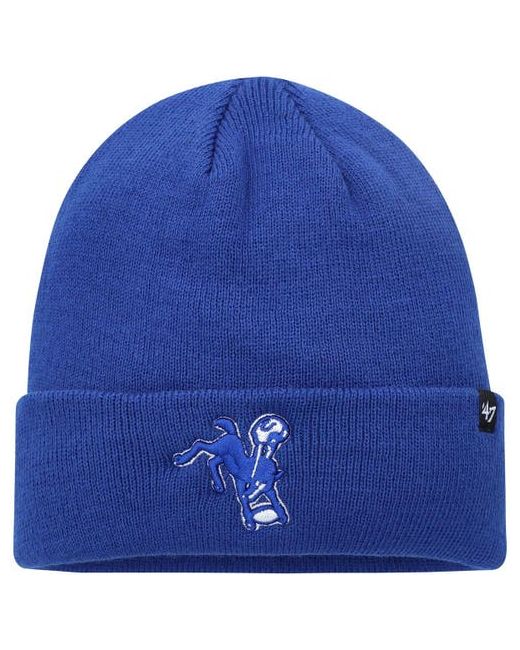 '47 47 Indianapolis Colts Legacy Cuffed Knit Hat at One Oz