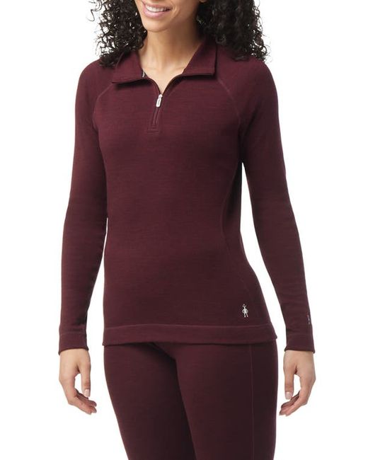 SmartWool Merino 250 Base Layer Quarter Zip Pullover in at
