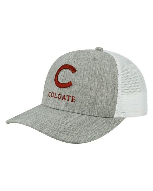 Legacy Athletic White Colgate Raiders Arch Trucker Snapback Hat at One Oz