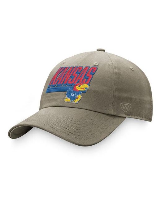 Top Of The World Kansas Jayhawks Slice Adjustable Hat at One Oz