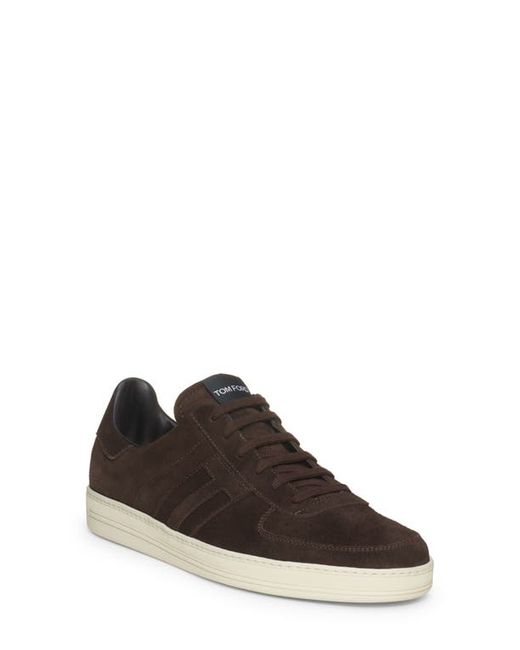 Tom Ford Radcliffe Low Top Sneaker in Ebony Cream at