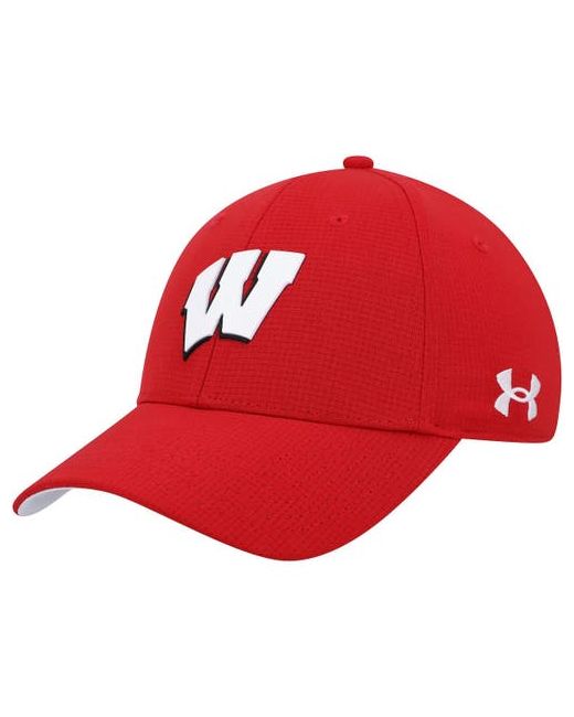 Under Armour Wisconsin Badgers Airvent Performance Flex Hat at