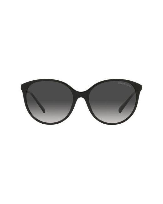 Michael Kors Cruz 56mm Gradient Round Sunglasses in at