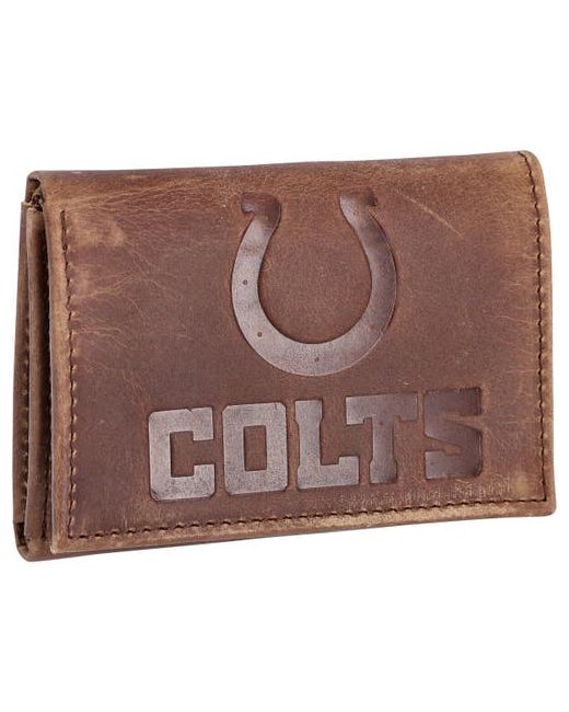 Evergreen Enterprises Indianapolis Colts Leather Team Tri-Fold Wallet in at