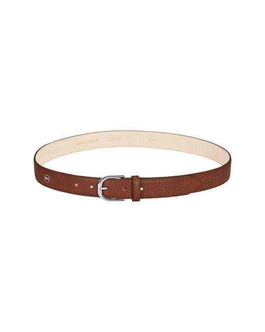 Longchamp Le Pliage Leather Belt in at