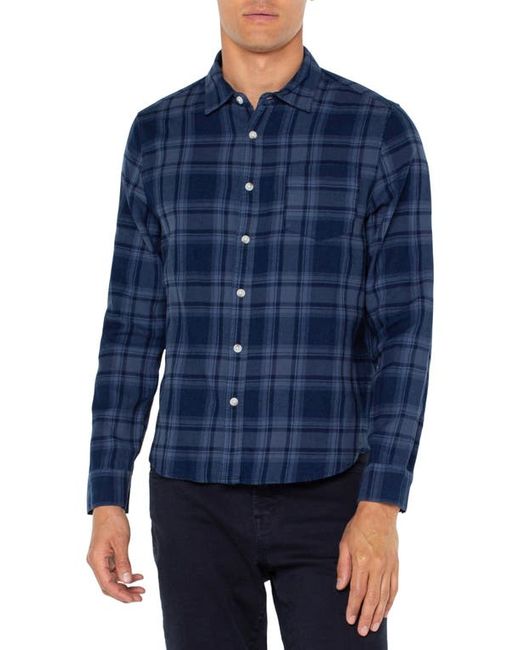 Liverpool Los Angeles Plaid Cotton Flannel Button-Up Shirt in at
