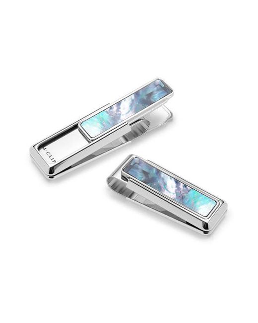 M-Clip® M-Clip Mother-of-Pearl Inlay Money Clip in at
