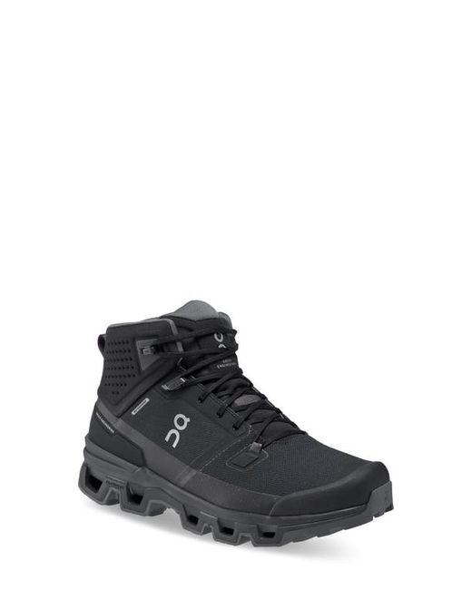 On Cloudrock 2 Waterproof Hiking Boot in Eclipse at