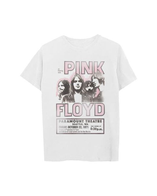 Merch Traffic Pink Floyd Paramount Theatre Poster Graphic Tee in at