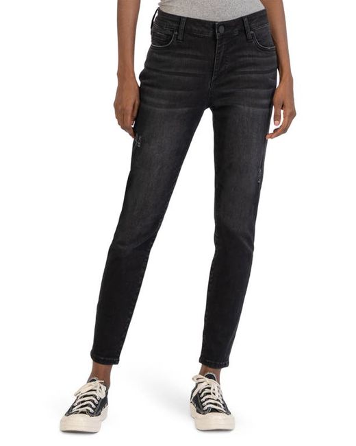 KUT from the Kloth High Waist Ankle Skinny Jeans in at