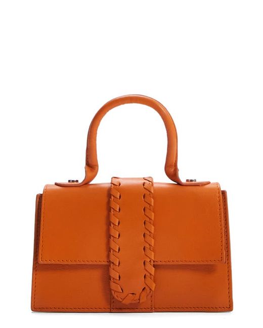 TopShop Lola Leather Crossbody Bag in at