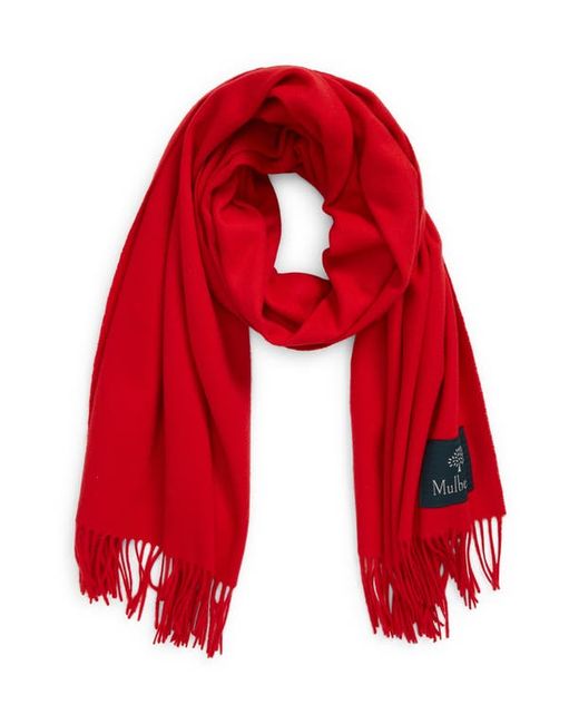 Mulberry Merino Wool Scarf in at