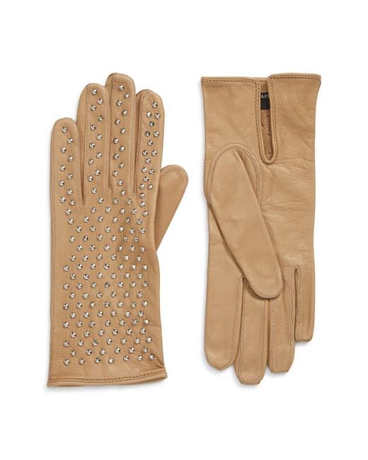 Seymoure Kelly Studded Leather Gloves in at