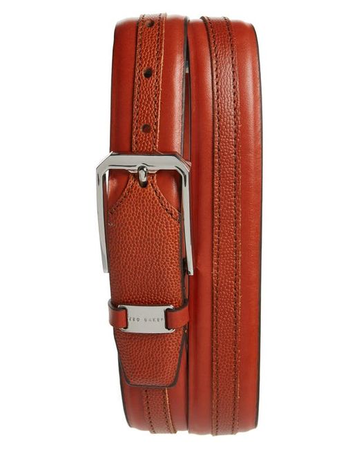 Ted Baker London Siymon Mix Texture Leather Belt in at