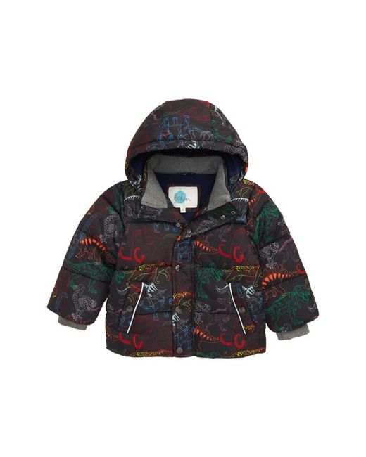Mini Boden Water Resistant Hooded Jacket in at