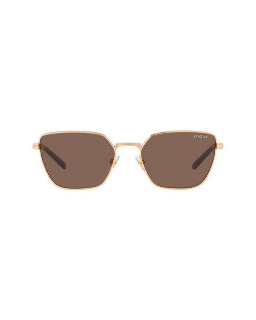 Vogue 53mm Rectangular Sunglasses in at