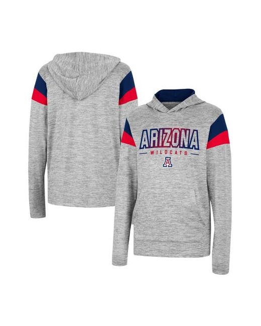 Colosseum Youth Arizona Wildcats Tartookas Long Sleeve Hoodie T-Shirt at