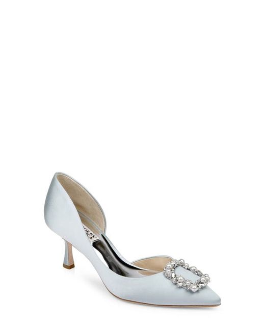 Badgley Mischka Collection Fabia Embellished Pointed Toe Pump in at