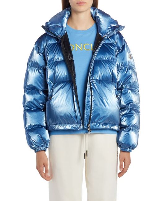 Moncler Moselotte Hooded Short Down Puffer Jacket in at