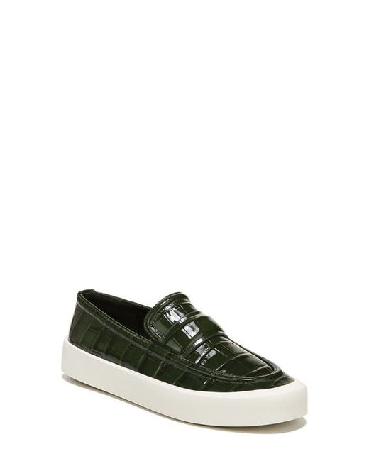 Vince Ghita Croc Embossed Loafer in at