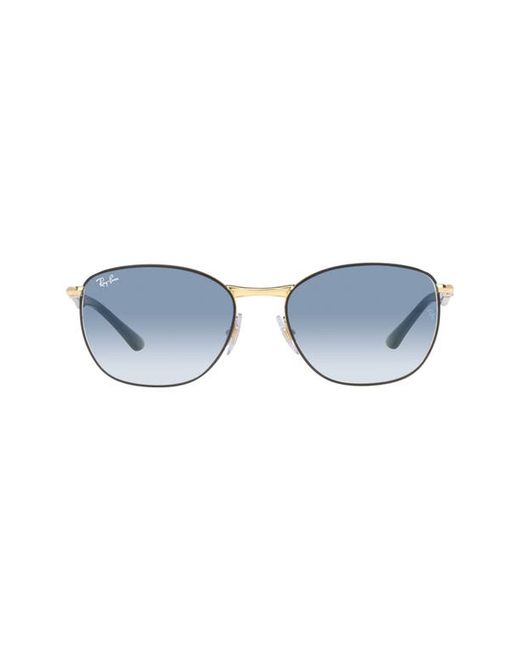 Ray-Ban 57mm Gradient Pillow Sunglasses in at