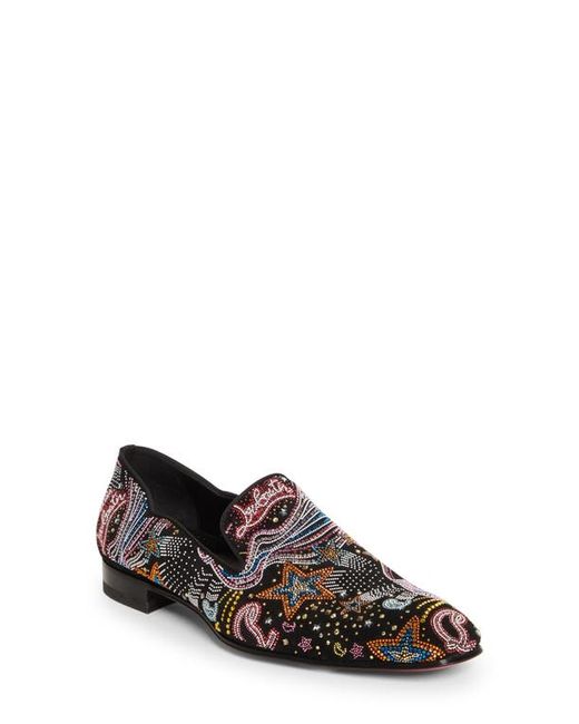 Christian Louboutin Dandy Chick Starlight Embellished Loafer in at