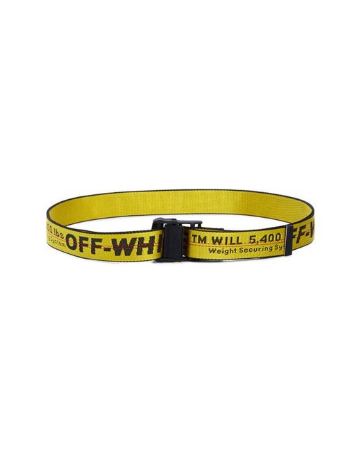 Off-White Classic Industrial Web Belt in at