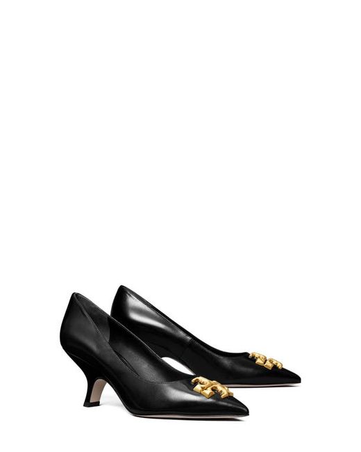 Tory Burch Eleanor Pointed Toe Pump in Perfect Gold at