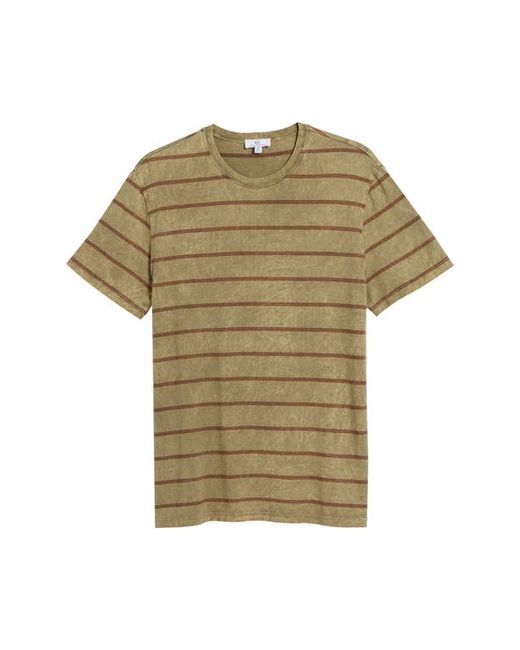 Ag Bryce Stripe Crewneck T-Shirt in at