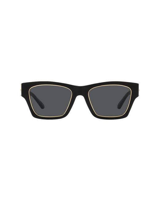 Tory Burch 53mm Rectangular Sunglasses in at