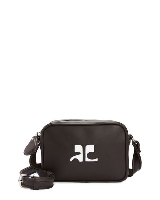 Courrèges Leather Crossbody Camera Bag in at
