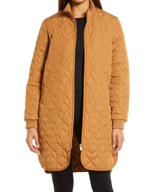 Ilse Jacobsen Isle Jacobsen Long Quilted Jacket in at