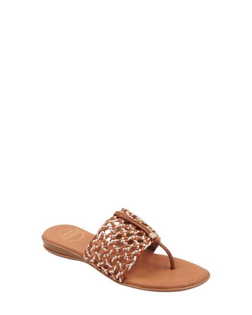 Andre Assous Nice Woven Sandal in at