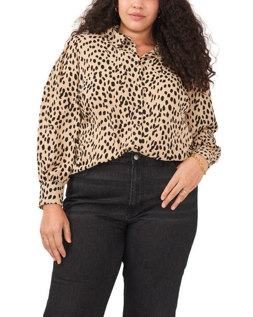Vince Camuto Animal Spot Button-Up Shirt in at
