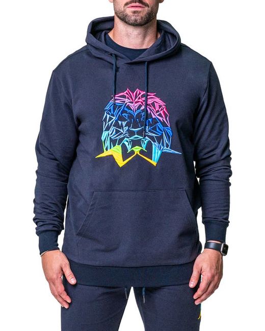 Maceoo Neon Graphic Hoodie in at