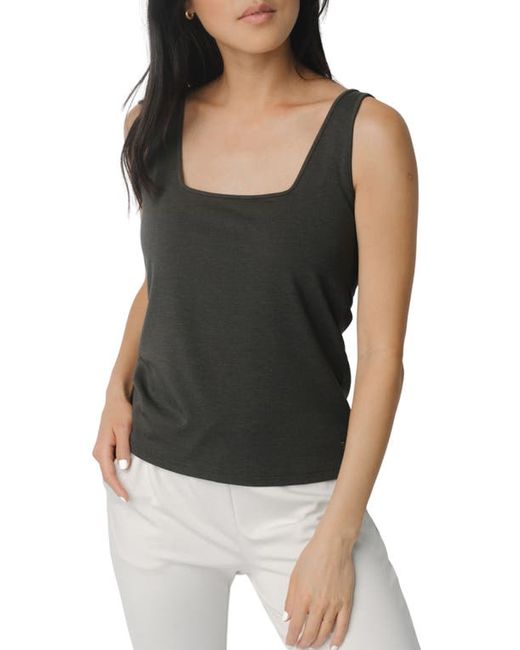 Cozy Earth Ultrasoft Square Neck Pajama Top in at