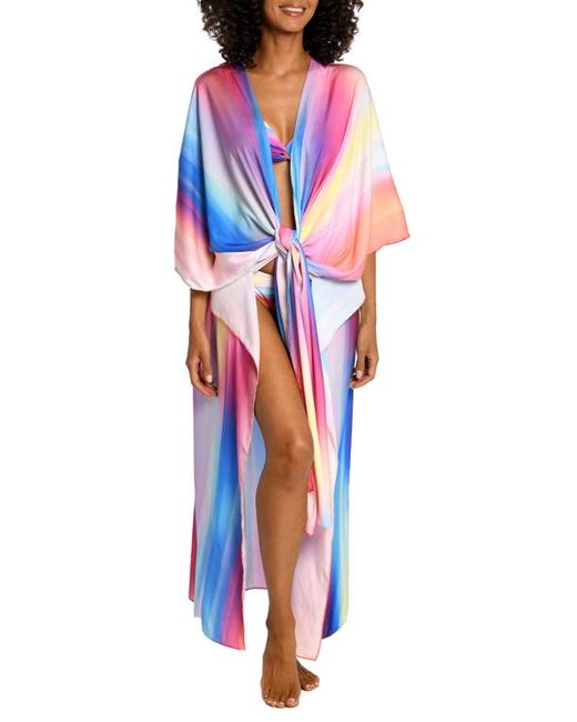 La Blanca Sunset Tie Front Cover-Up in at