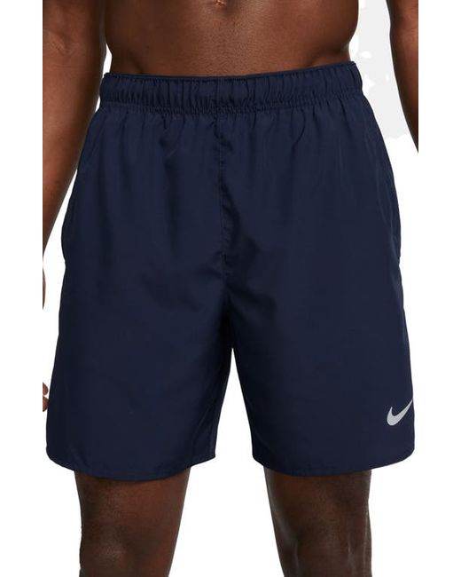 Nike Dri-FIT Challenger Athletic Shorts in Obsidian/Black at