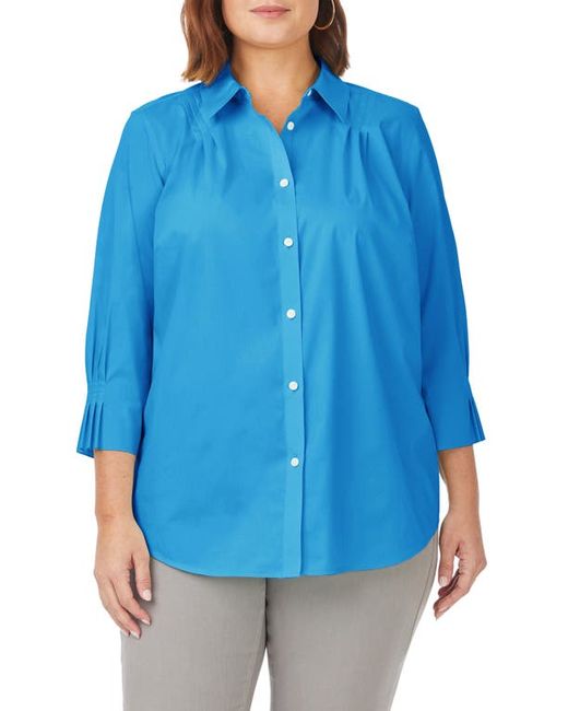Foxcroft Paulie Button-Up Shirt in at
