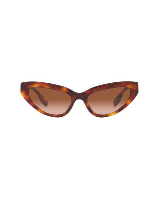 Burberry 54mm Gradient Cat Eye Sunglasses in at