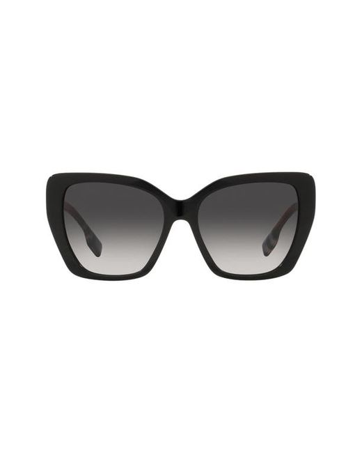 Burberry 55mm Gradient Cat Eye Sunglasses in at