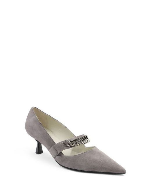 Bruno Magli Carmen Chain Detail Pointed Toe Pump in at