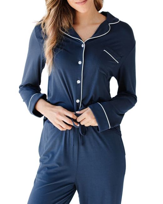 Cozy Earth Long Sleeve Knit Pajama Top in at