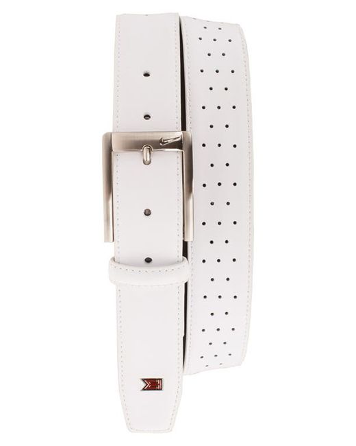 Nike Tiger Woods Mesh Leather Belt in at