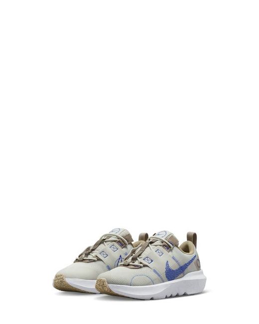 Nike Crater Impact Sneaker in Bone/White/Blue at