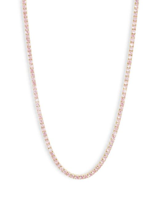 Shymi Classic Cubic Zirconia Tennis Necklace in Gold at
