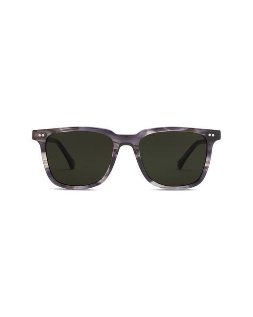Electric Birch 53mm Polarized Square Sunglasses in Grey Jupiter/Grey Polar at