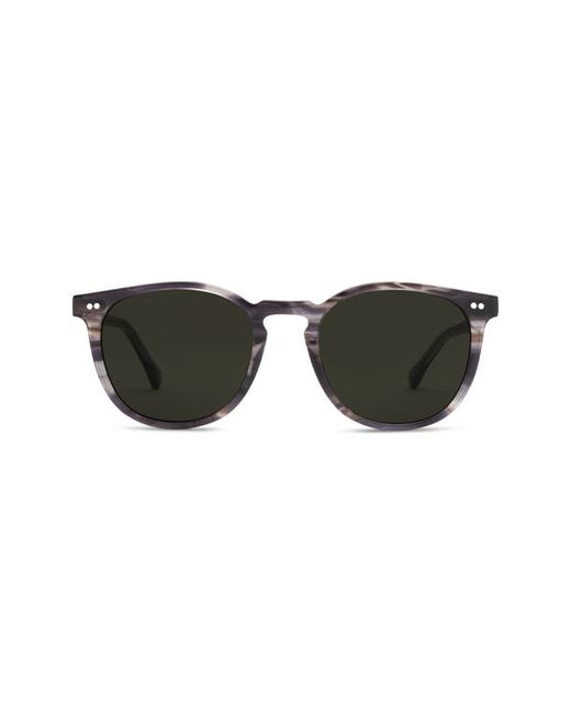 Electric Oak 58mm Round Sunglasses in Grey Jupiter/Grey Polar at